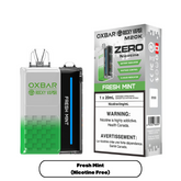 Oxbar M20K Fresh Mint Nicotine Free Disposable Vape